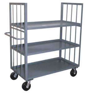 2 Sided Slat Trucks - 3 shelves available through PVI Products