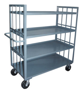 2 Sided Slat Trucks - 4 shelves available through PVI Products