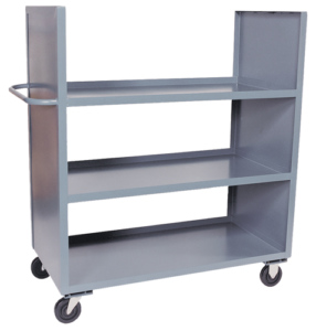2 Sided Solid Trucks - 3 shelves available through PVI Products