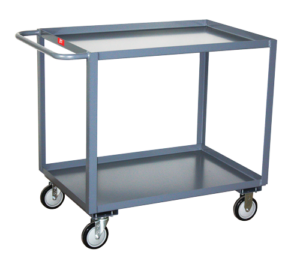 2 shelf service carts available through PVI Products
