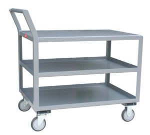 3 Shelf Low Profile Carts available through PVI Products