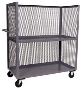 3-Sided Mesh Trucks - 2 shelves available through PVI Products