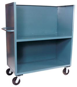 3-Sided Solid Trucks - 2 Shelves available through PVI Products