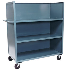 3-Sided Solid Trucks - 3 Shelves available through PVI Products