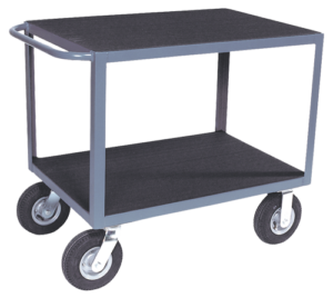 Angular Frame Instrument 2 Shelf Carts with Standard Level Handle available through PVI Products