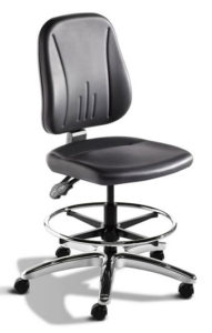 Bimos-Unitec-Series-ergonomic-black-vinyl-upholstery-polished-aluminum-base-chairs-available-through-PVI-Products