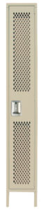 Heavy Duty Ventilated Manufactured Lockers available through PVI Products