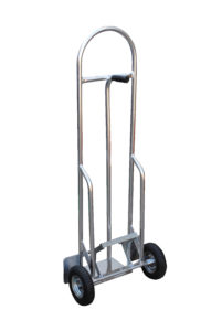 High Back Aluminum Hand Truck with Push Out available through PVI Products