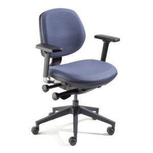MVMT Pro Series Medium Backrest, Low Seat Height, Glass-reinforced Composite Base ergonomic chair available through PVI Products