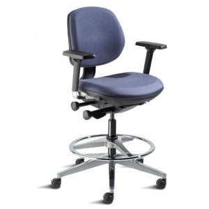 MVMT Pro Series Medium Backrest, Tall Seat Height, Polished Cast Aluminum Base ergonomic chair available through PVI Products