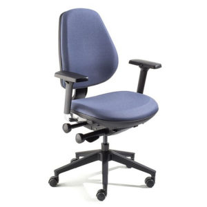 MVMT Pro Series Tall Backrest, Low Seat Height, Glass-reinforced Composite Base ergonomic chair available through PVI Products