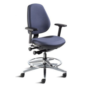 MVMT Pro Series Tall Backrest, Medium Seat Height, Polished Cast Aluminum Base ergonomic chair available through PVI Products