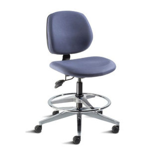 MVMT Tech C5 Series Medium Backrest, Tall Seat Height, Polished Cast Aluminum Base ergonomic chair available through PVI Products