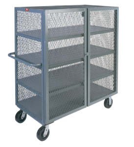 Mesh Security Trucks - 4 Shelves available through PVI Products