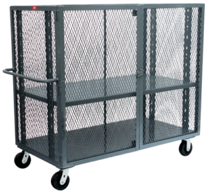 Mesh Security Trucks - Adjustable Shelf available through PVI Products