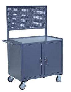 Mobile Cabinet - Pegboard 2 Doors available through PVI Products