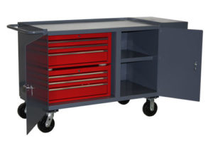 Mobile Workbench Tool Cabinets available through PVI Products