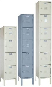Multiple Tier Lockers available through PVI Products