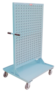 Steel Louvered Bin Carts available through PVI Products