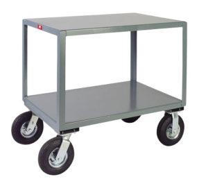Vibration Reduction Mobile Tables - Pneumatic Casters available through PVI Products