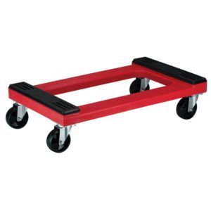 padded plastic dolly with casters RMD3018RC4 available through PVI Products