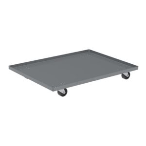 solid steel dolly lips up 3 inch poly caster available through PVI Products