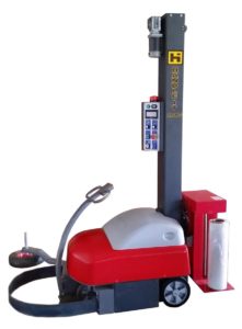2000 mobile robot stretch wrap machine available through PVI Products